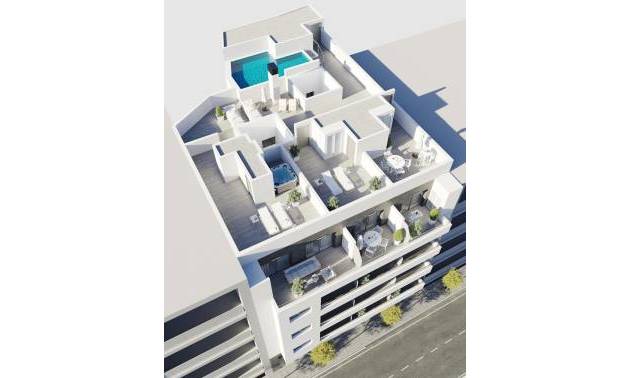 Apartment - Nouvelle construction - Torrevieja - Center