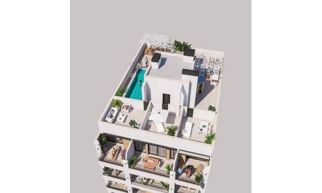 Apartment - Nouvelle construction - Torrevieja - Playa de El Cura
