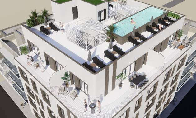 Appartment - Nieuwbouw projecten - Torrevieja - El acequión