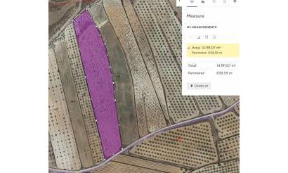 Land · Bestaande woningen · Pinoso · Pinoso