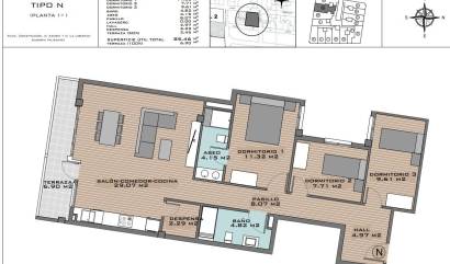 New Build - Apartment - Algorfa - Pueblo