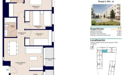 New Build - Apartment - Alicante - San Agustín