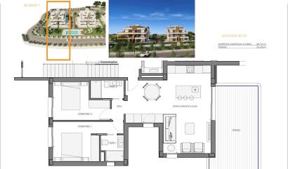 New Build - Apartment - Fuente Alamo - Hacienda del Alamo
