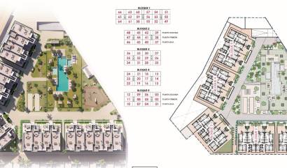 New Build - Apartment - Los Alcázares - Serena Golf