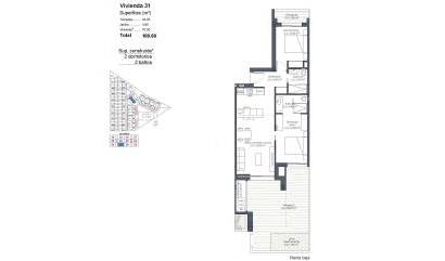 New Build - Apartment - Los Alcázares - Serena Golf
