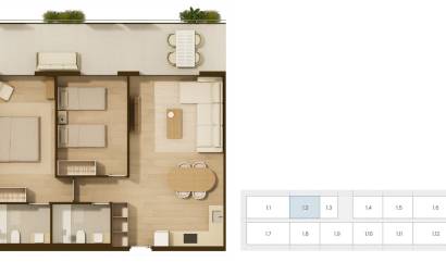 New Build - Apartment - Moncofa - Playa de Moncofa