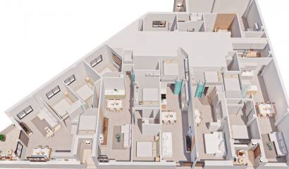 New Build - Apartment - Pilar de la Horadada