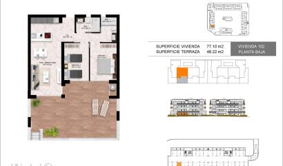 New Build - Apartment - Torrevieja - La Siesta