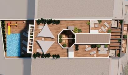 New Build - Apartment - Torrevieja - Playa de El Cura
