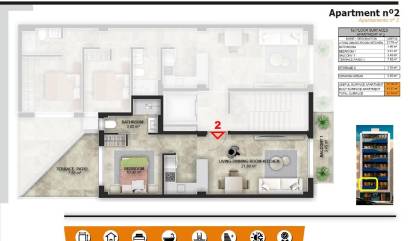 New Build - Apartment - Torrevieja - Playa del Acequion