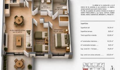 New Build - Apartment - Villajoyosa - Cala de Finestrat