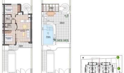 New Build - Bungalow - Pilar de la Horadada - pueblo