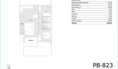 New Build - Bungalow - San Miguel de Salinas - Pueblo