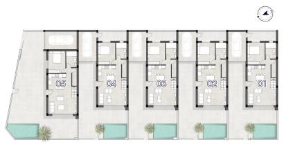 New Build - Semidetached - San Pedro del Pinatar - Polideportivo