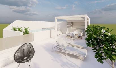 New Build - Top Floor Bungalow - Pilar de la Horadada - pueblo