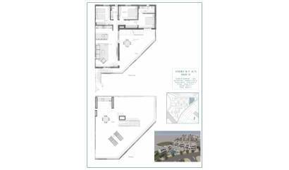 New Build - Top Floor Bungalow - Vera