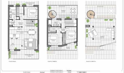 New Build - Town house - Polop - Urbanizaciones