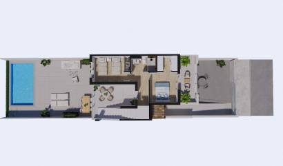 New Build - Townhouse - Los Alcázares - Serena Golf