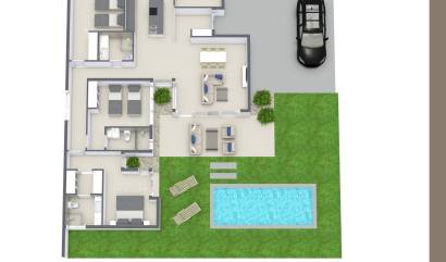 New Build - Villa - Baños y Mendigo - Altaona Golf