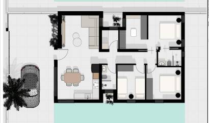 New Build - Villa - Benijofar - Urb. Monteazul