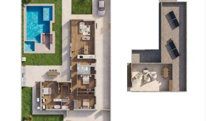 New Build - Villa - Sucina - pueblo