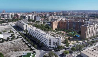 Nieuwbouw projecten - Appartment - Alicante - San Agustín-PAU 2