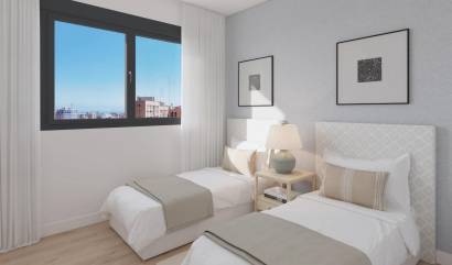 Nieuwbouw projecten - Appartment - Alicante - San Agustín-PAU 2