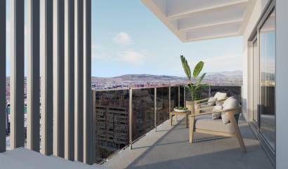 Nieuwbouw projecten - Appartment - Alicante - San Agustín-PAU 2