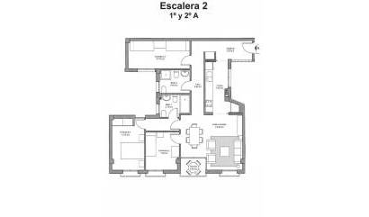 Nieuwbouw projecten - Appartment - Avileses - pueblo
