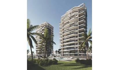 Nieuwbouw projecten - Appartment - Calpe - Playa Cantal Roig