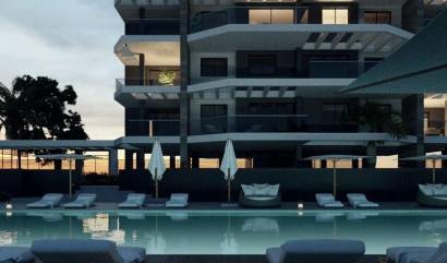 Nieuwbouw projecten - Appartment - Calpe - Playa Cantal Roig