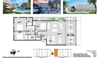 Nieuwbouw projecten - Appartment - Cartagena - Mar de Cristal