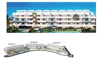 Nieuwbouw projecten - Appartment - Finestrat - Balcón de finestrat