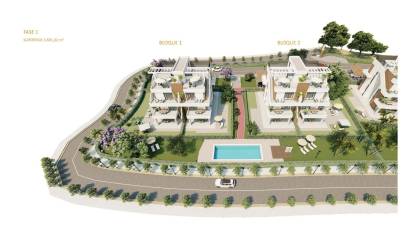 Nieuwbouw projecten - Appartment - Fuente Alamo - Hacienda del Alamo
