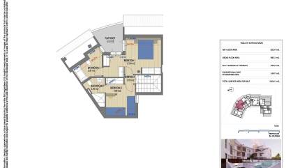 Nieuwbouw projecten - Appartment - Jávea Xàbia - Cala Blanca