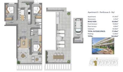Nieuwbouw projecten - Appartment - Los Alcázares - Los Narejos