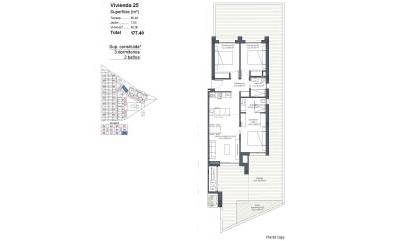 Nieuwbouw projecten - Appartment - Los Alcázares - Serena Golf