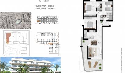Nieuwbouw projecten - Appartment - Orihuela Costa - Lomas de Cabo Roig