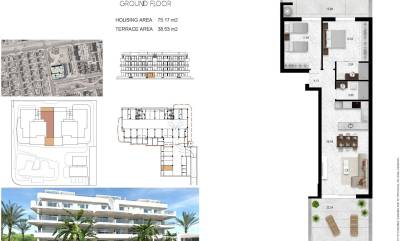 Nieuwbouw projecten - Appartment - Orihuela Costa - Lomas de Cabo Roig