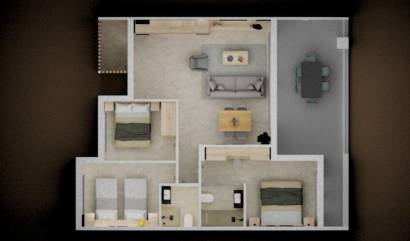 Nieuwbouw projecten - Appartment - Pilar de la Horadada - Playa de las Higuericas