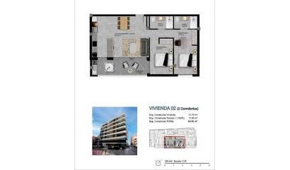 Nieuwbouw projecten - Appartment - Santa Pola - pueblo