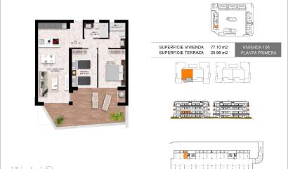Nieuwbouw projecten - Appartment - Torrevieja - La Siesta