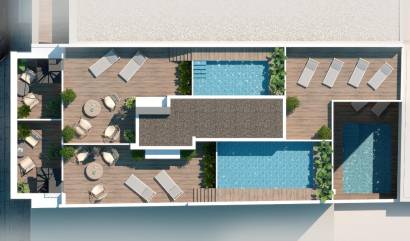 Nieuwbouw projecten - Appartment - Torrevieja - Playa de El Cura