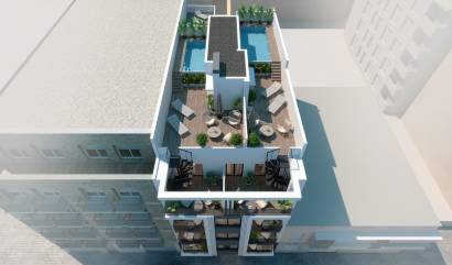 Nieuwbouw projecten - Appartment - Torrevieja - Playa de El Cura