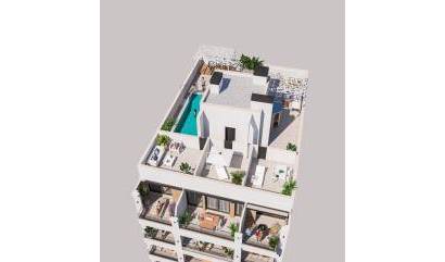 Nieuwbouw projecten - Appartment - Torrevieja - Playa de El Cura