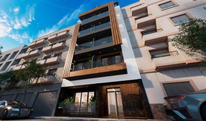 Nieuwbouw projecten - Appartment - Torrevieja - Playa de El Cura