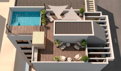 Nieuwbouw projecten - Appartment - Torrevieja - Playa del Acequion