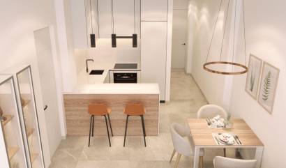 Nieuwbouw projecten - Appartment - Torrevieja - Playa del Acequion