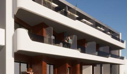 Nieuwbouw projecten - Appartment - Torrevieja - Playa del Cura