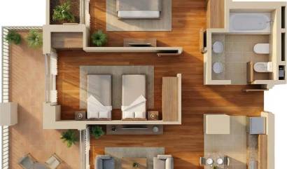 Nieuwbouw projecten - Appartment - Vera - Puerto del Rey